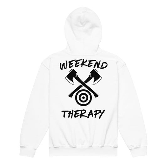 Axe Throwing Hoodie | Weekend Therapy by Weekend Therapy™ – Weekend Therapy Clothing