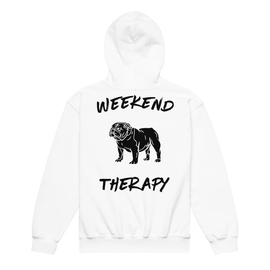 English Bulldog Hoodie | Weekend Therapy by Weekend Therapy™ – Weekend Therapy Clothing