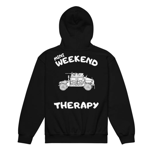 Military Vehicle Mini Hoodie | Weekend Therapy by Weekend Therapy™ – Weekend Therapy Clothing
