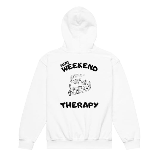 Music Notes Mini Hoodie | Weekend Therapy by Weekend Therapy™ – Weekend Therapy Clothing