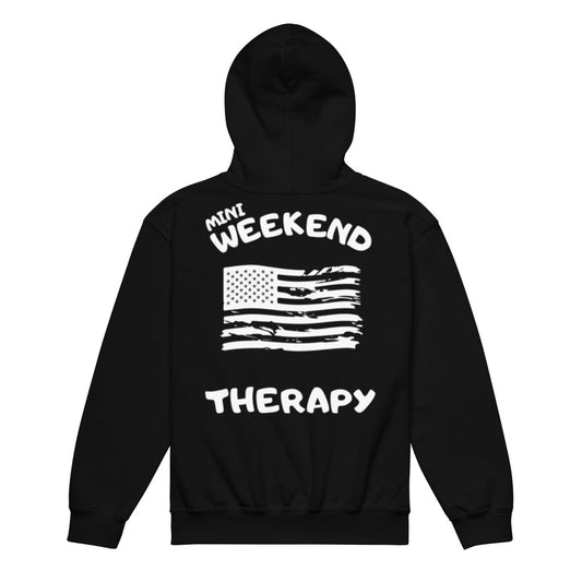 Tattered Flag Mini Hoodie | Weekend Therapy by Weekend Therapy™ – Weekend Therapy Clothing