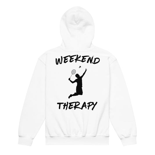 Weekend Therapy Badminton Hoodie – Racket Edition by Weekend Therapy™ – Weekend Therapy Clothing