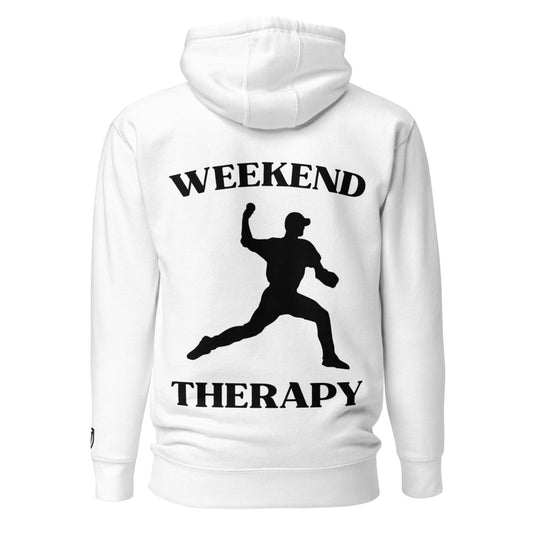 Weekend Therapy Baseball Hoodie – Pitch Edition by Weekend Therapy™ – Weekend Therapy Clothing