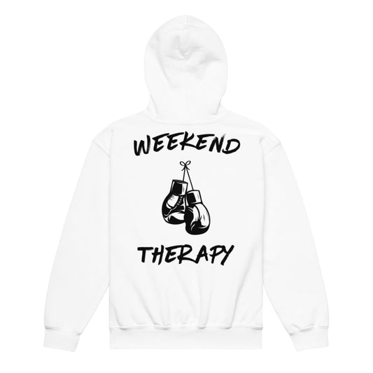 Weekend Therapy Boxing Hoodie – Gloves Edition by Weekend Therapy™ – Weekend Therapy Clothing