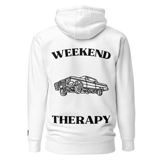Weekend Therapy Classic Car Hoodie – Lowrider Edition by Weekend Therapy™ – Weekend Therapy Clothing