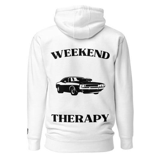 Weekend Therapy Classic Car Hoodie – Muscle Edition by Weekend Therapy™ – Weekend Therapy Clothing