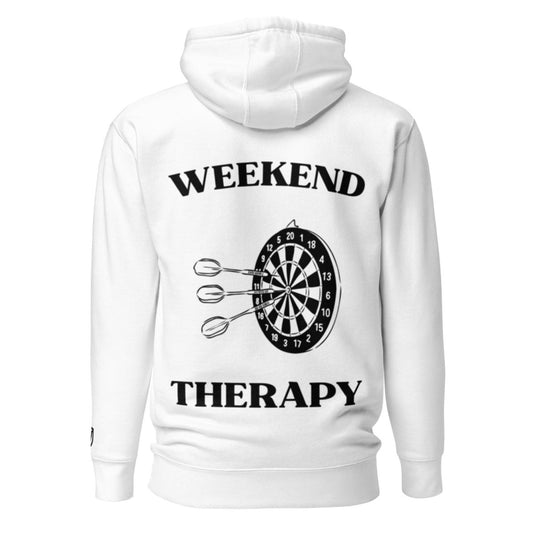 Weekend Therapy Darts Hoodie – Bullseye Edition by Weekend Therapy™ – Weekend Therapy Clothing