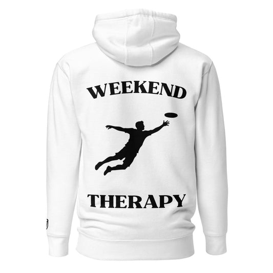 Weekend Therapy Frisbee Hoodie – Catching Edition by Weekend Therapy™ – Weekend Therapy Clothing