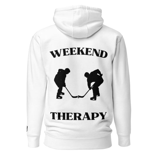Weekend Therapy Hockey Hoodie – Faceoff Edition by Weekend Therapy™ – Weekend Therapy Clothing