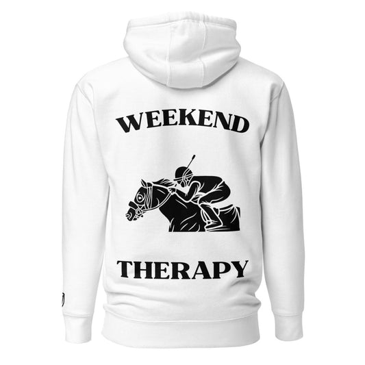 Weekend Therapy Horse Racing Hoodie – Jockey Edition by Weekend Therapy™ – Weekend Therapy Clothing