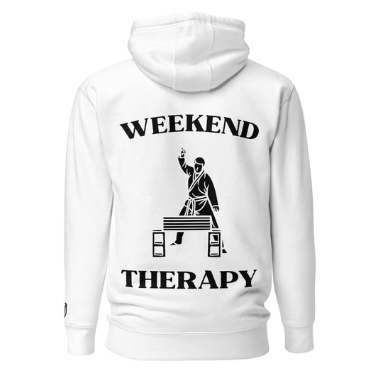 Weekend Therapy Martial Arts Hoodie – Board Break Edition by Weekend Therapy™ – Weekend Therapy Clothing
