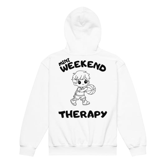 Weekend Therapy Mini Basketball Hoodie – Hoops Edition by Weekend Therapy™ – Weekend Therapy Clothing