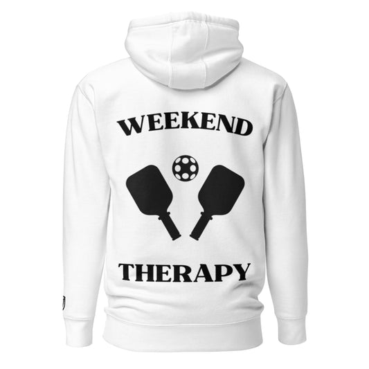Weekend Therapy Pickleball Hoodie – Paddle Edition by Weekend Therapy™ – Weekend Therapy Clothing