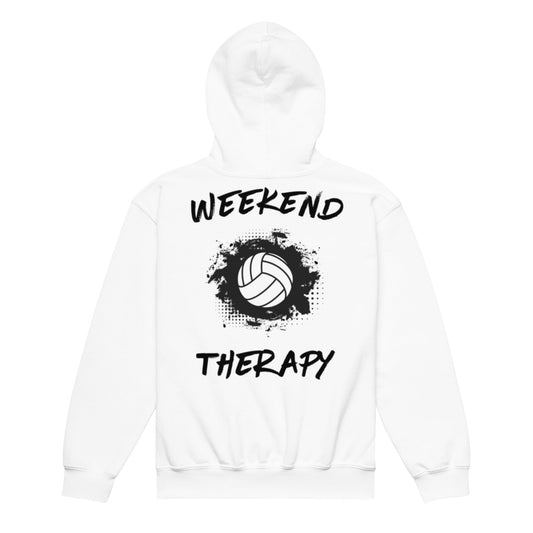 Weekend Therapy Volleyball Hoodie – Impact Edition by Weekend Therapy™ – Weekend Therapy Clothing