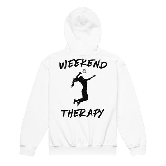 Weekend Therapy Volleyball Hoodie – Serve Edition by Weekend Therapy™ – Weekend Therapy Clothing