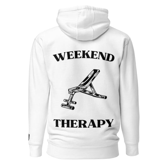 Weekend Therapy Weightlifting Hoodie – Incline Bench Edition by Weekend Therapy™ – Weekend Therapy Clothing