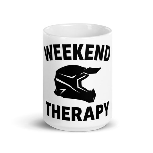 Action Sport Helmet Mug | Weekend Therapy by Weekend Therapy™ – Weekend Therapy Clothing
