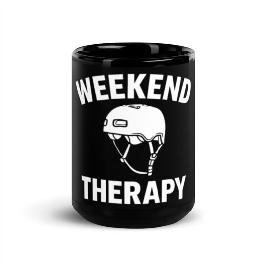 Action Sports Helmet Mug | Weekend Therapy by Weekend Therapy™ – Weekend Therapy Clothing
