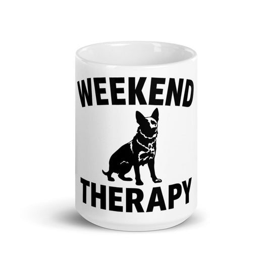 Australian Shepherd Mug | Weekend Therapy by Weekend Therapy™ – Weekend Therapy Clothing