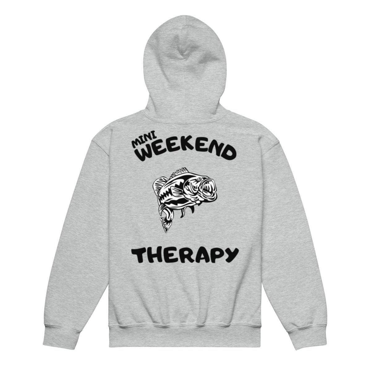 Bass Fishing Mini Hoodie | Weekend Therapy by Weekend Therapy™ – Weekend Therapy Clothing