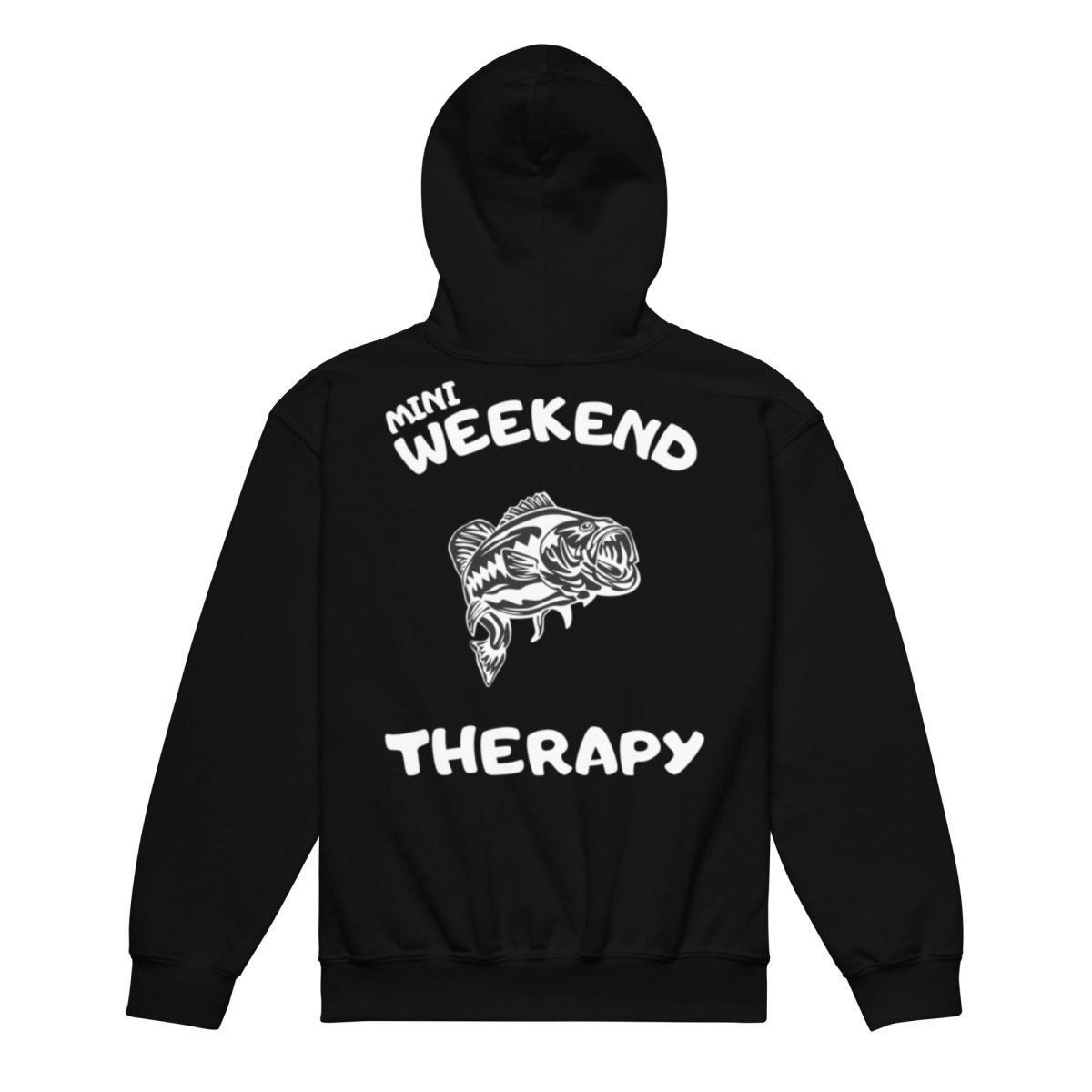 Bass Fishing Mini Hoodie | Weekend Therapy by Weekend Therapy™ – Weekend Therapy Clothing