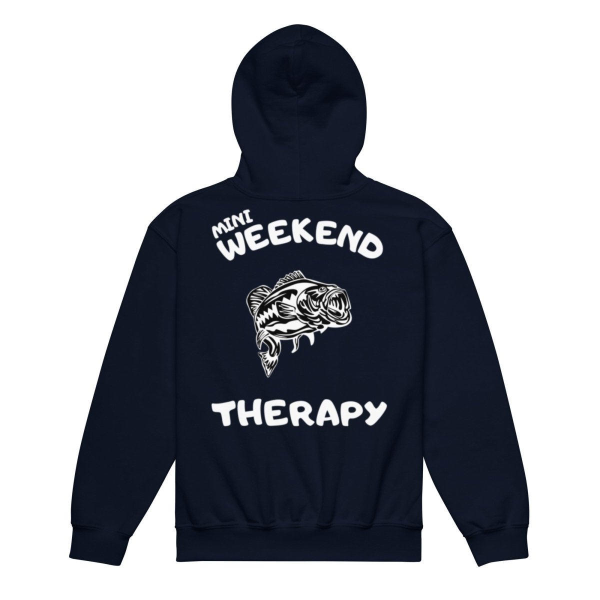 Bass Fishing Mini Hoodie | Weekend Therapy by Weekend Therapy™ – Weekend Therapy Clothing