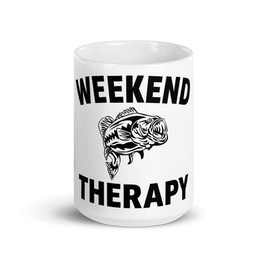 Bass Fishing Mug | Weekend Therapy by Weekend Therapy™ – Weekend Therapy Clothing