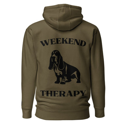 Basset Hound Hoodie | Weekend Therapy by Weekend Therapy™ – Weekend Therapy Clothing
