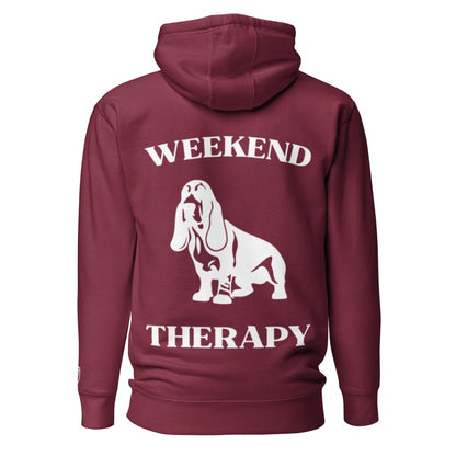 Basset Hound Hoodie | Weekend Therapy by Weekend Therapy™ – Weekend Therapy Clothing