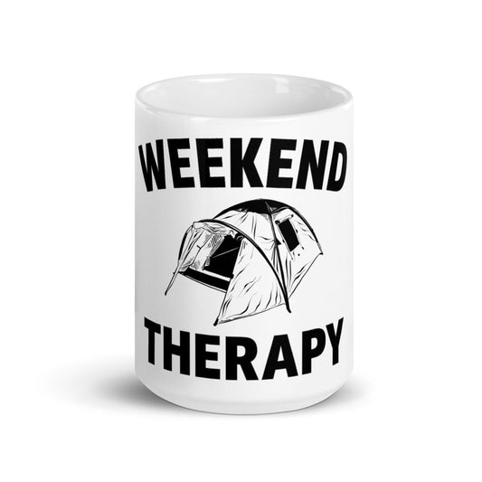 Camping Mug | Weekend Therapy by Weekend Therapy™ – Weekend Therapy Clothing