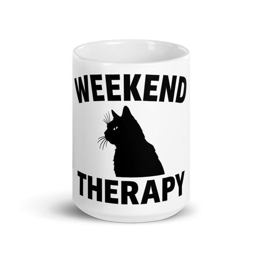 Cat Mug | Weekend Therapy by Weekend Therapy™ – Weekend Therapy Clothing