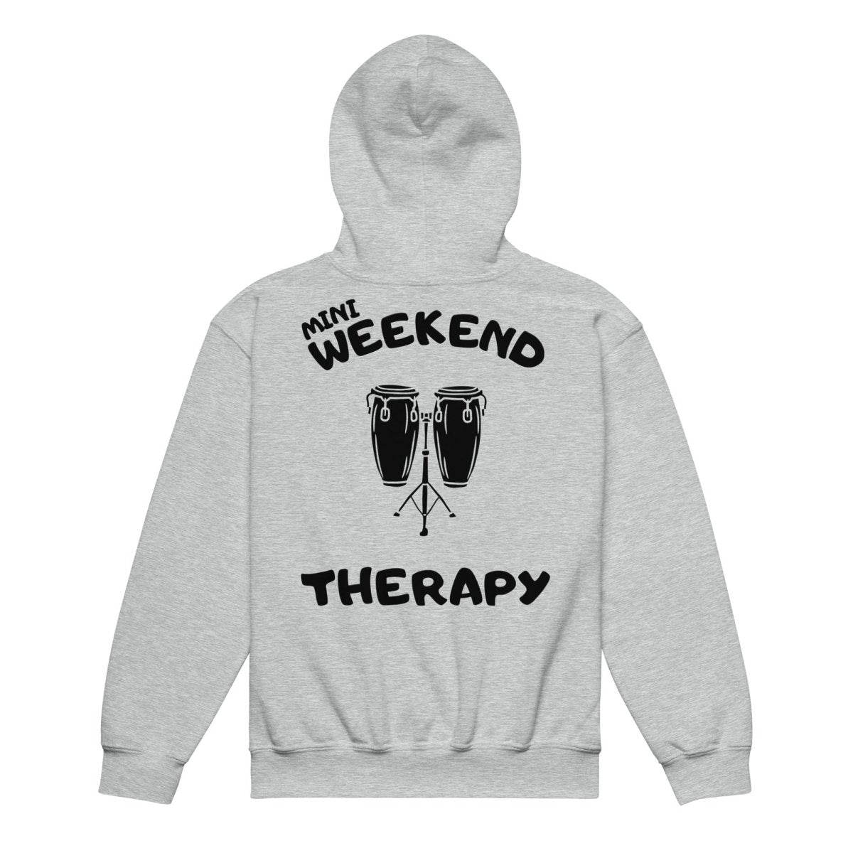 Conga Drums Mini Hoodie | Weekend Therapy by Weekend Therapy™ – Weekend Therapy Clothing