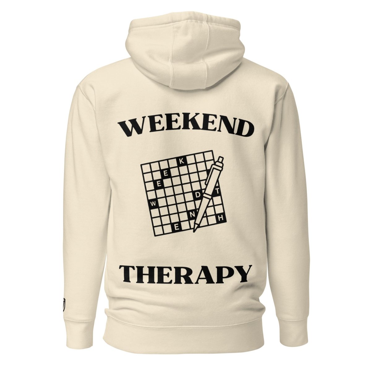 Crossword Puzzle Hoodie | Weekend Therapy by Weekend Therapy™ – Weekend Therapy Clothing