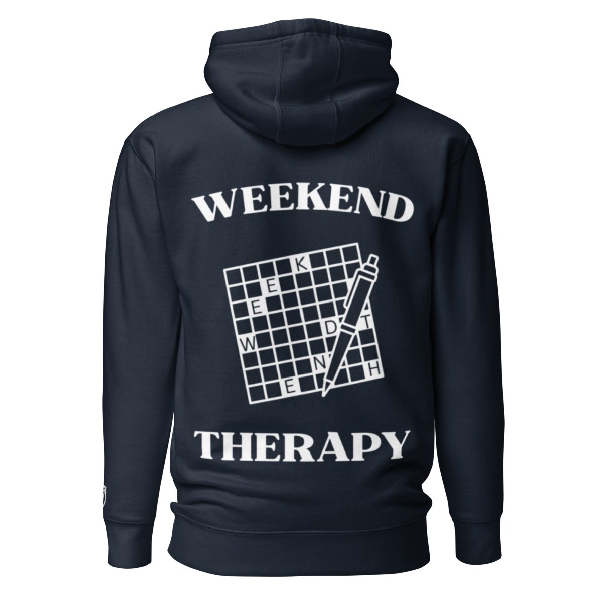 Crossword Puzzle Hoodie | Weekend Therapy by Weekend Therapy™ – Weekend Therapy Clothing