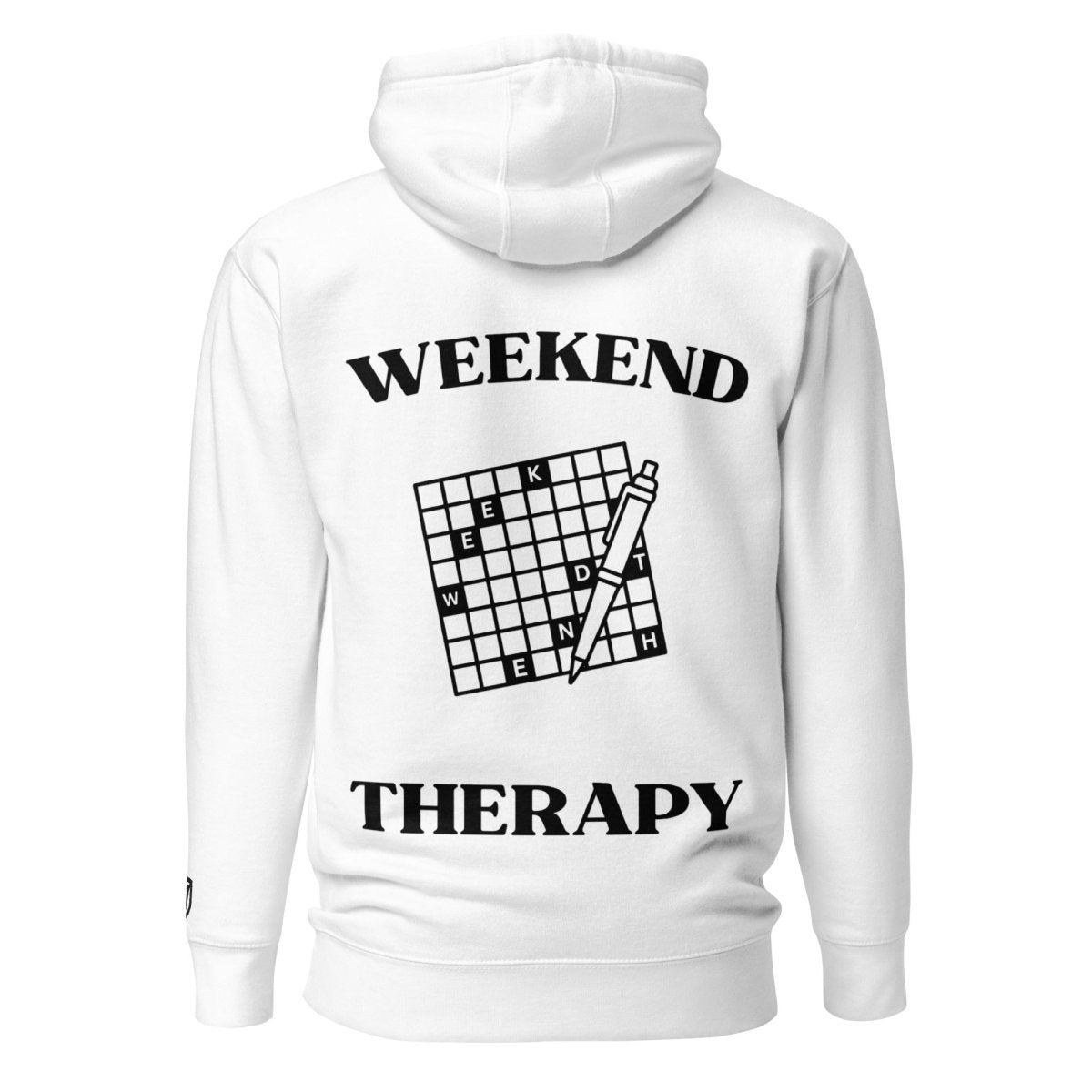 Crossword Puzzle Hoodie | Weekend Therapy by Weekend Therapy™ – Weekend Therapy Clothing