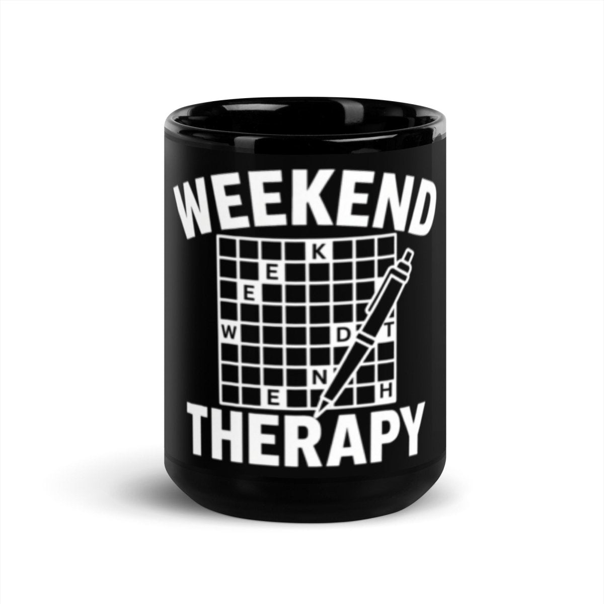 Crossword Puzzle Mug | Weekend Therapy by Weekend Therapy™ – Weekend Therapy Clothing