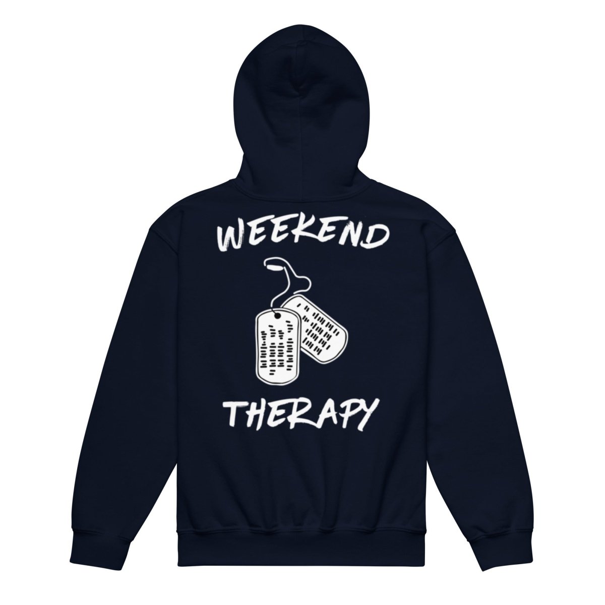 Dog Tags Hoodie | Weekend Therapy by Weekend Therapy™ – Weekend Therapy Clothing
