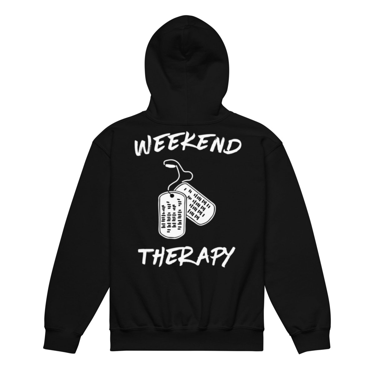 Dog Tags Hoodie | Weekend Therapy by Weekend Therapy™ – Weekend Therapy Clothing
