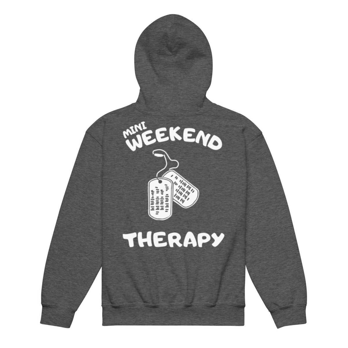 Dog Tags Mini Hoodie | Weekend Therapy by Weekend Therapy™ – Weekend Therapy Clothing