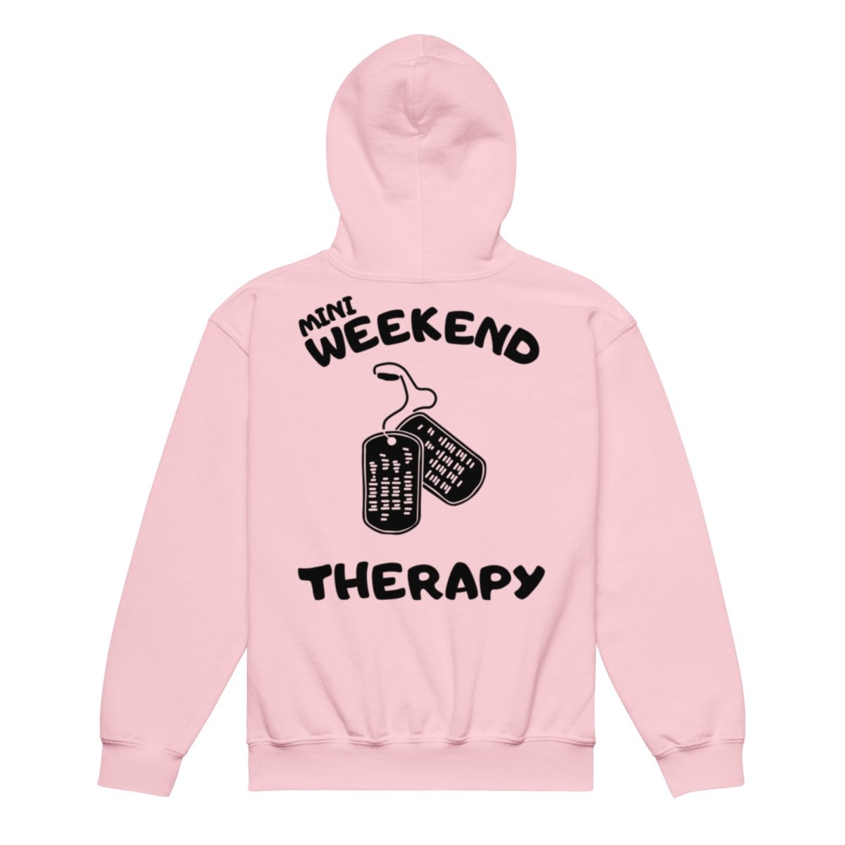 Dog Tags Mini Hoodie | Weekend Therapy by Weekend Therapy™ – Weekend Therapy Clothing