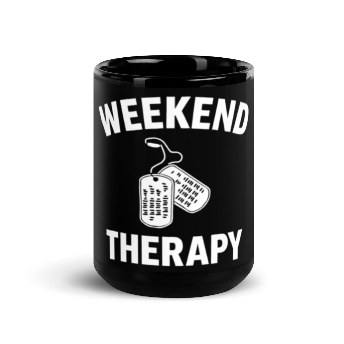 Dog Tags Mug | Weekend Therapy by Weekend Therapy™ – Weekend Therapy Clothing