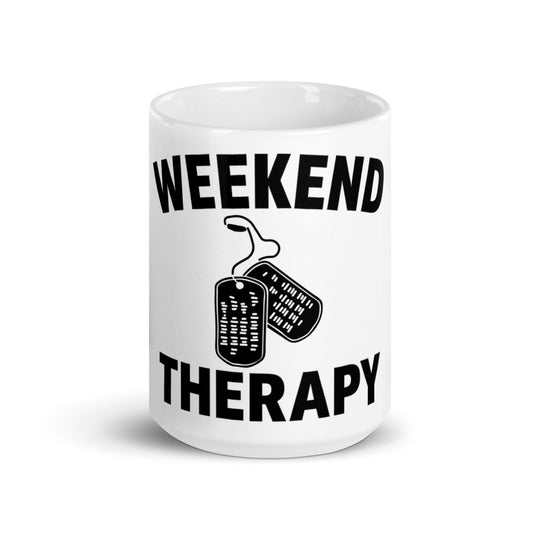 Dog Tags Mug | Weekend Therapy by Weekend Therapy™ – Weekend Therapy Clothing