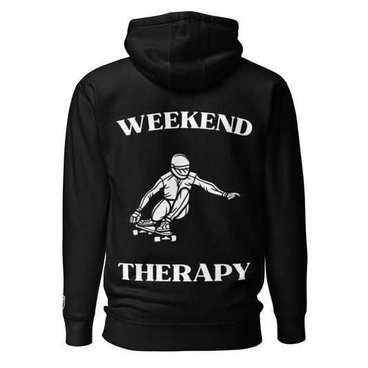 Downhill Longboarding Zip Hoodie | Weekend Therapy by Weekend Therapy™ – Weekend Therapy Clothing