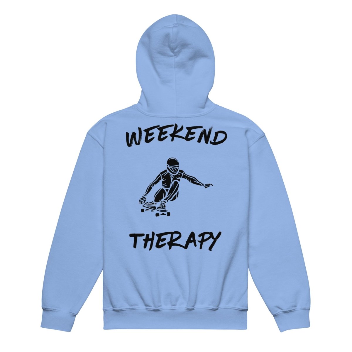 Downhill Skateboarding Zip Hoodie | Weekend Therapy by Weekend Therapy™ – Weekend Therapy Clothing
