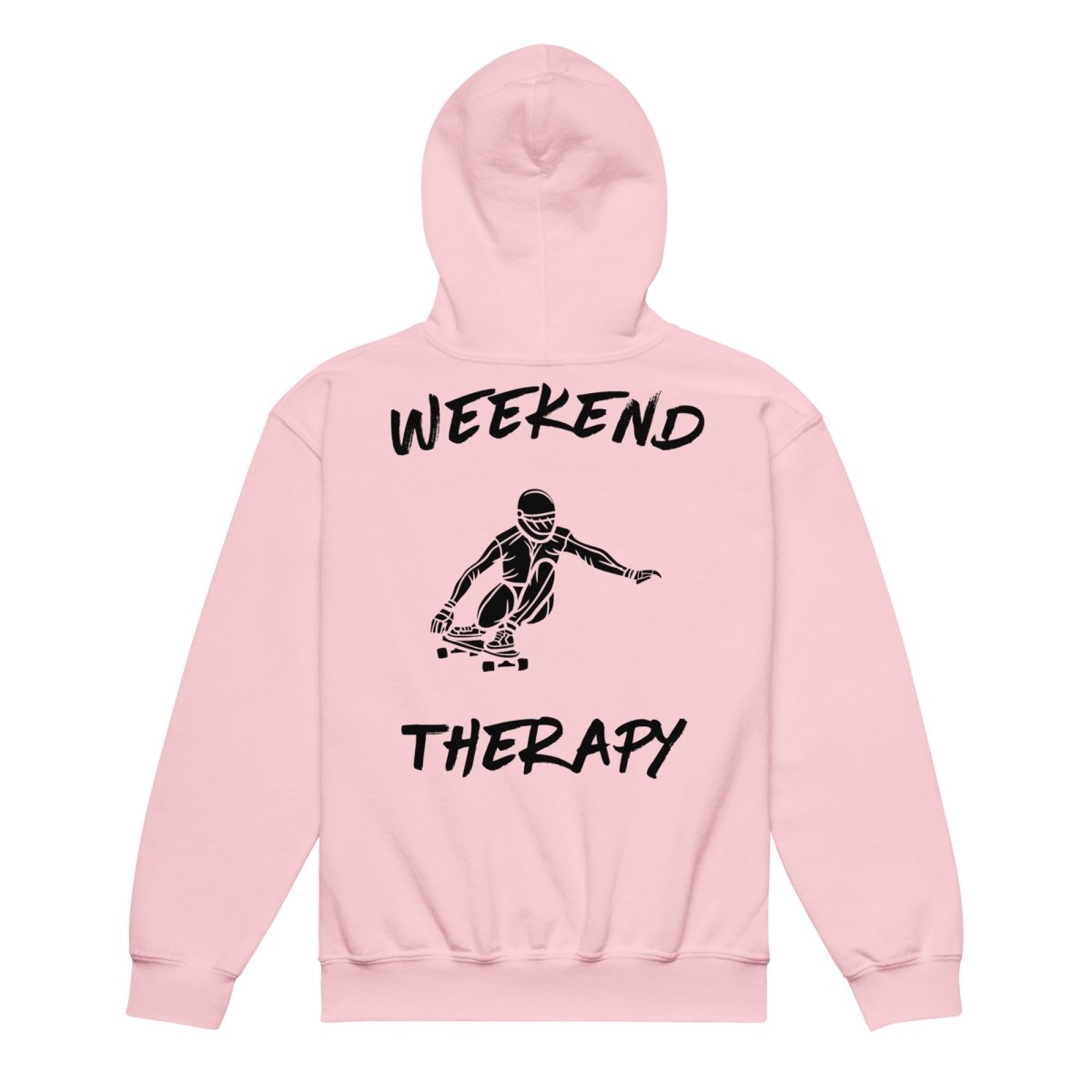 Downhill Skateboarding Zip Hoodie | Weekend Therapy by Weekend Therapy™ – Weekend Therapy Clothing