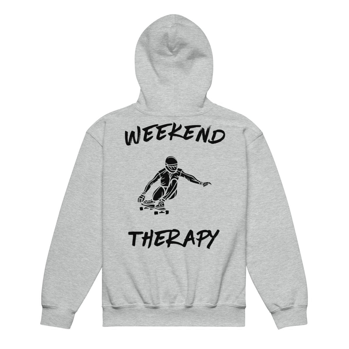Downhill Skateboarding Zip Hoodie | Weekend Therapy by Weekend Therapy™ – Weekend Therapy Clothing