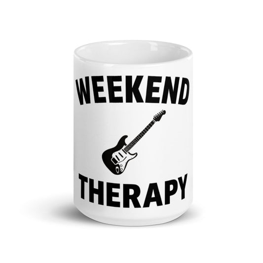 Electric Guitar Mug | Weekend Therapy by Weekend Therapy™ – Weekend Therapy Clothing