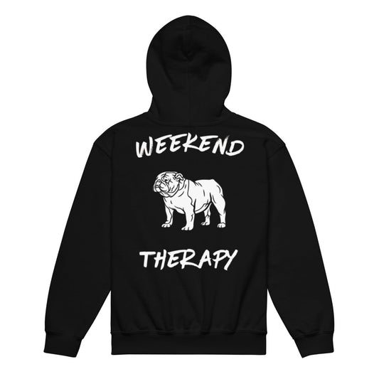 English Bulldog Hoodie | Weekend Therapy by Weekend Therapy™ – Weekend Therapy Clothing