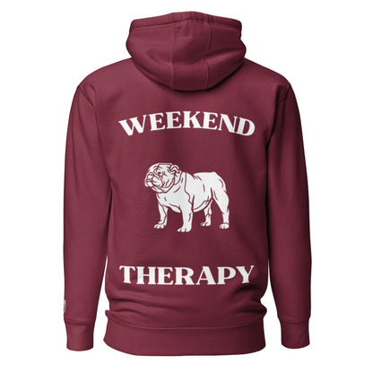 English Bulldog Hoodie | Weekend Therapy by Weekend Therapy™ – Weekend Therapy Clothing