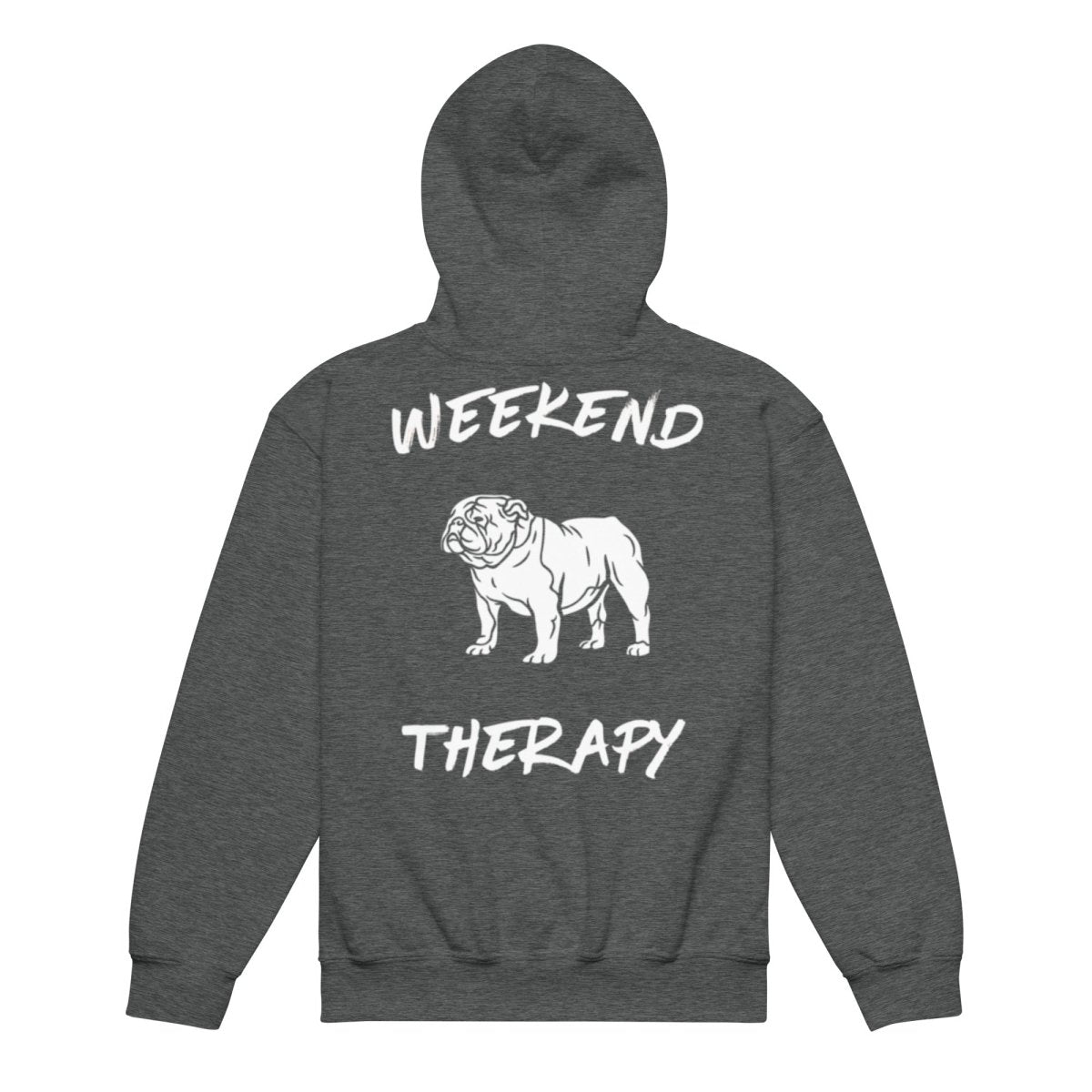 English Bulldog Hoodie | Weekend Therapy by Weekend Therapy™ – Weekend Therapy Clothing